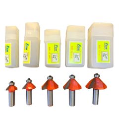 Mũi phay gỗ ngã, cốt 6.35mm-12.7mm (Mũi router, mũi soi gỗ)