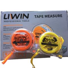 Thước kéo Liwin trong đủ loại 3m, 5m, 7.5m có loại lỗ ban