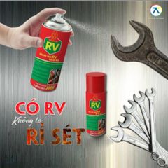Chai Xịt Tẩy Rỉ Sét RV Đa Năng,Dầu bôi trơn RV thế hệ mới 150gram,300gram [ hàng chính hãng]