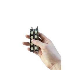 Bánh xe 4 bánh nhựa/đồng cửa lùa nhôm XF nhập khẩu