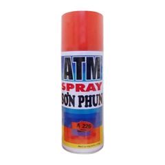 Sơn Xịt ATM A226 Màu Cam - Sơn Trang Trí Bề Mặt Gỗ và Kim Loại, Chất Lượng Cao, Mau Khô, Dễ Dùng 400ML
