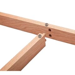 Chốt gỗ, Chốt gỗ liên kết 8mm dài 3cm , 4cm