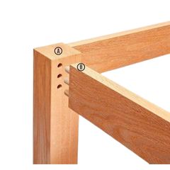 Chốt gỗ, Chốt gỗ liên kết 8mm dài 3cm , 4cm