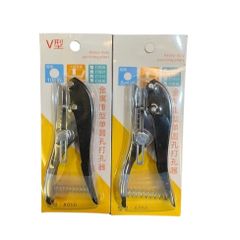 Kìm Bấm Lỗ Nhựa PVC Che Lỗ Vít 8mm 10mm - Dụng Cụ Tiện Ích Đục Lỗ Tròn Cho Giấy, PVC, Carton