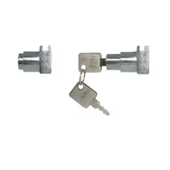 Khóa Nhấn Kính Hammered Chính Hãng - Khóa Cửa Lùa Tủ Nhôm Kính, Bền, An Toàn, Thẩm Mỹ - Bộ 2 Chìa