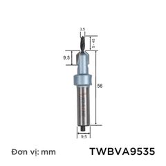 Mũi khoan âm bắt vit , bắt vit âm , mũi khoan 2 tầng - Mũi khoan Tideway
