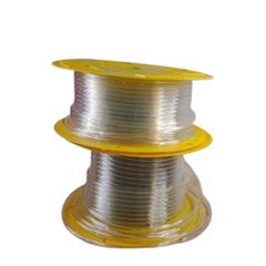 Dây hơi PU khí nén các cỡ Xịn, ống hơi khí nén Dây hơi PU khí nén RHINO màu trắng trong bán theo mét (1M) phi 6-8-10-12m