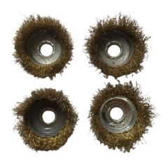 Combo 4 Chén Cước Đánh Rỉ Sét Chà Sắt Mỏng - Phụ Kiện Cho Máy Mài Cầm Tay, Làm Sạch Bề Mặt Kim Loại, Đường Kính 7cm