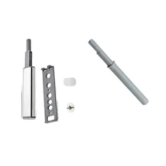 Nêm Nhấn Mở Cánh Cửa Tủ Rebound Device - Thiết Bị Tiện Ích cho Cánh Cửa Dưới 700mm, Hợp Kim Nhôm Mạ Chrome và Nhựa ABS