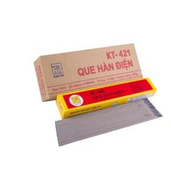 [10 Que hàn sắt] phi 2.5mm KT421 và phi 3.2mm KT6013 Kim Tín