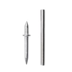 Đinh 2 Đầu Âm Gỗ - Đinh Đóng Tự Rút Không Lộ Lỗ Đục - Gói 100 Đinh Thép Cacbon Bền Chắc, Tiện Dụng Cho Nội Thất