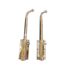 Chốt đồng cửa gỗ, sắt, Chốt cổng bằng đồng, chốt cửa đuôi chuột 25 - 30 - 40cm phi 14-16-20