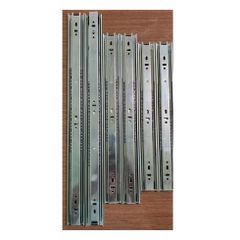 Bộ 2 thanh ray trượt ngăn kéo hộc tủ NEO - Ray trượt 3 bi 3 tầng ngăn kéo tủ bản rộng 42mm dày 11mm