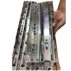 Ray bi 3 Tầng IVAN 02421 đủ size, Ray Tủ trượt bi 250mm,300mm,350mm,400mm,450mm,500mm Chính Hãng