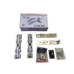 [CRICHTON] Bộ Bánh Xe Treo Con Trượt Cửa Lùa Nhôm 4 Bánh, 8 Bánh