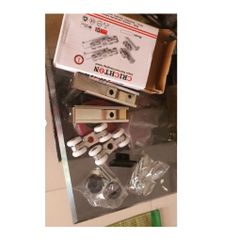 [CRICHTON] Bộ Bánh Xe Treo Con Trượt Cửa Lùa Nhôm 4 Bánh, 8 Bánh