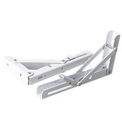 Giá đỡ gập thông minh- Ke đỡ gập chịu lực 60kg - Bộ 2 cái chiều dài 20-25-30-35-40cm thép sơn trắng