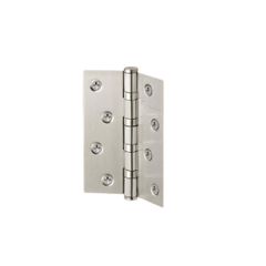 Bản Lề Cửa Vickini 43101.133 SSS - Bộ 2 cái in inox SUS 201 cho cửa kim loại, gỗ, nhựa - Tải trọng 60kg, bảo hành 12 tháng