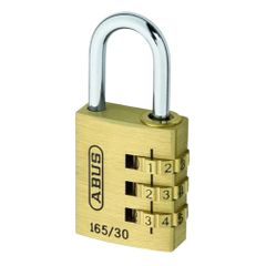 Khóa số ABUS 165/30 165/20 165/40 thân đồng rộng 30mm 20mm 40mm khóa tủ cá nhân khóa hành ly