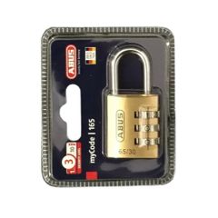 Khóa số ABUS 165/30 165/20 165/40 thân đồng rộng 30mm 20mm 40mm khóa tủ cá nhân khóa hành ly