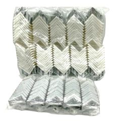 [10 cái]Ke Góc Vuông Có Nắp Đậy Nhựa Loại Lớn - Ke Chụp Nắp Nhựa - Pat (Bas) ke vuông lớn có nắp đậy màu trắng, màu cam,