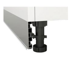 Chân nhựa tủ bếp lắp ráp tăng chỉnh chiều cao 95 - 125 mm dễ dàng - Chân nhựa tủ bếp 10cm có tăng chỉnh