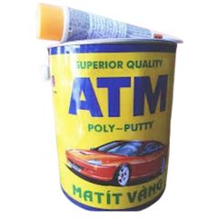 Bột Trét Đa Năng Matit Vàng ATM 3.5kg - Sửa Chữa Bề Mặt Kim Loại & Gỗ - Dễ Sử Dụng, Khô Nhanh, Hiệu Quả Cao