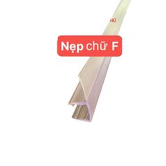 Gioăng Ron 1m1 chắn nước chữ H, chữ Y, chữ A, chữ F - Nẹp nhựa ngăn nước cho phòng tắm kính 10mm