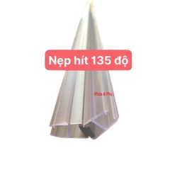 Gioăng Ron từ 1m1 chắn nước 90,135,180 độ - Ron cửa kính nam châm, nẹp ngăn nước phòng tắm kính