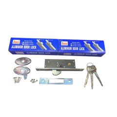 Khoá cửa lùa cửa nhôm, sắt bản nhỏ, Khóa cổng cánh lùa, Khoá âm cửa lùa Amex/ Amet