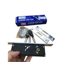 Khoá cửa lùa cửa nhôm, sắt bản nhỏ, Khóa cổng cánh lùa, Khoá âm cửa lùa Amex/ Amet