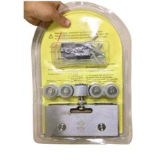 Bánh Xe Treo Cửa Lùa Kính Cường Lực VVP Thái Lan - Phụ Kiện Nhà Tắm Chống Ồn, Bền Bỉ, Hoạt Động Êm Ái