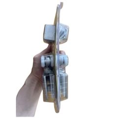 Bánh Xe Treo Cửa Lùa Kính Cường Lực VVP Thái Lan - Phụ Kiện Nhà Tắm Chống Ồn, Bền Bỉ, Hoạt Động Êm Ái