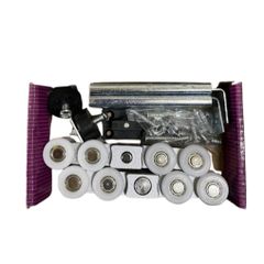 [Chính hãng] Bộ Bánh Xe Cửa Lùa Nhôm Máng Nhỏ HAMMERED 4/8 bánh