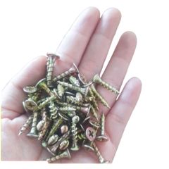 1kg Vít Gỗ Đầu Bằng Răng Thưa M4, Bảy Màu – Đầy Đủ Kích Thước Từ 15mm – 70mm – Bịch 1kg