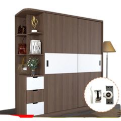 Bánh Xe Cửa Lùa CT626 Màu Trắng - Giải Pháp Tiện Ích Cho Tủ Nội Thất, Giảm Tiếng Ồn, Tính Năng Bảo Dưỡng Dễ Dàng