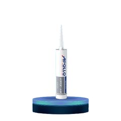 Keo Silicon Apollo Acrylic Sealant A100 - Bền Chắc, Chống Nấm Mốc, Màu Trắng Xám, Dùng Cho Tường, Gỗ, PVC - 300mL