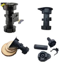 Bịch 2c Chân tủ nhựa bếp có tăng chỉnh độ cao, hàng chất lượng, siêu cứng, hàng có sẵn