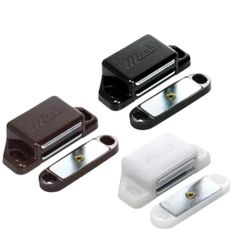 Bịch 10 Nam châm hít cửa tủ nhựa đen, hít cánh cửa tủ bếp.tủ áo ,kệ, lực hút mạnh, nhiều loại, rẻ