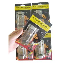 Chốt Nhấn Inox 201 Chống Gỉ - Phụ Kiện Nội Thất Cao Cấp, Thiết Kế Nhỏ Gọn, Dễ Lắp Đặt, Phù Hợp Đối Ngoài Trời