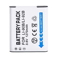 Pin Máy Ảnh Li-90B/92B cho Olympus Stylus SH-1, SH-2, SH-3, SH-50, SH-60, TG-1, TG-1 Tough - Nguồn Năng Lượng Lâu Dài và Đáng Tin Cậy