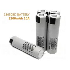 Pin Lithium-ion Panasonic NCR18650BD 3200mAh - Dòng xả 10A, Mới 100%, Phù hợp cho thiết bị điện tử và DIY Electronics