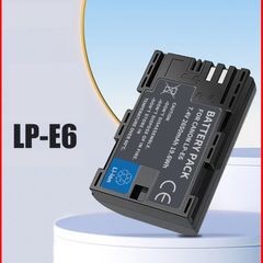 Pin Máy Ảnh Canon LP-E6 (LPE6N) - Dung cho EOS 6D, 7D, 70D, 60D, 5D, 80D, BG-E13, BG-E11, BG-E9 - Pin Chụp Ảnh Chuyên Nghiệp