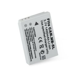 Pin Máy Ảnh Canon NB-5L 1400mAh 3.7V - Thay Thế Cho Canon PowerShot S95, S100, IXUS 800IS, SX200IS - Hiệu Suất Tối Ưu