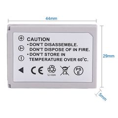 Pin Máy Ảnh Li-80B (Li80B) Cho Olympus T-100, T-110 & Konica NP-900 - Pin Lithium Chất Lượng Cao, Tuổi Thọ Lâu Dài