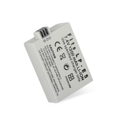 Pin Máy Ảnh Canon LP-E5 7.4V 1200mAh - Phụ Kiện Tương Thích cho Canon EOS 1000D, 500D, 450D, Kiss X3