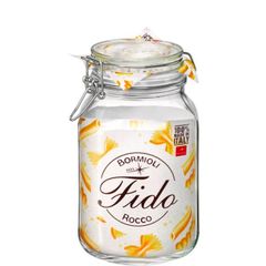 Hũ Thủy Tinh Bormioli Fido 2 Lít - Hộp Đựng Thức Ăn Kín Hơi Đa Năng, Phù Hợp Để Bảo Quản Thực Phẩm và Đồ Uống