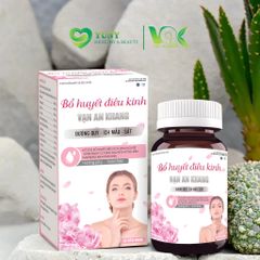 Viên Uống Bổ Huyết Điều Kinh VAK - Hỗ Trợ Cân Bằng Kinh Nguyệt, Giảm Đau Bụng Hành Kinh - 30 Viên Nang Thảo Dược tự nhiên