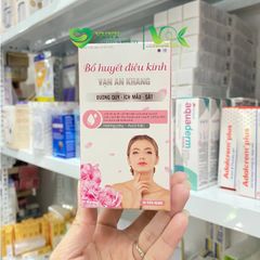 Viên Uống Bổ Huyết Điều Kinh VAK - Hỗ Trợ Cân Bằng Kinh Nguyệt, Giảm Đau Bụng Hành Kinh - 30 Viên Nang Thảo Dược tự nhiên