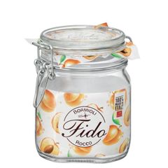 Hũ thủy tinh Bormioli Fido 750ml - Hộp đựng thực phẩm kín hơi, bảo quản ngũ cốc, gia vị, đồ ăn vặt - Thiết kế cổ điển Italy